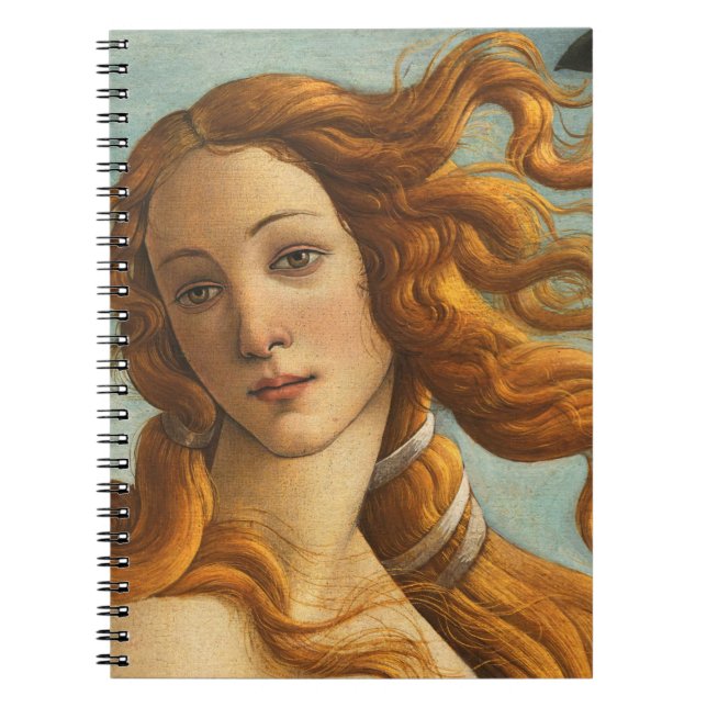 Cuaderno Sandro Botticelli Nacimiento De Venus (Frente)