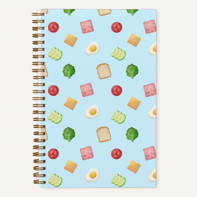Cuaderno Sándwich Azul (Anverso)