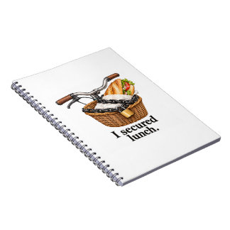 Cuaderno Sándwich de ciclismo divertido almuerzo asegurado