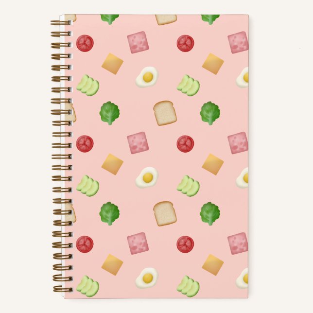 Cuaderno Sándwich Rosa (Anverso)