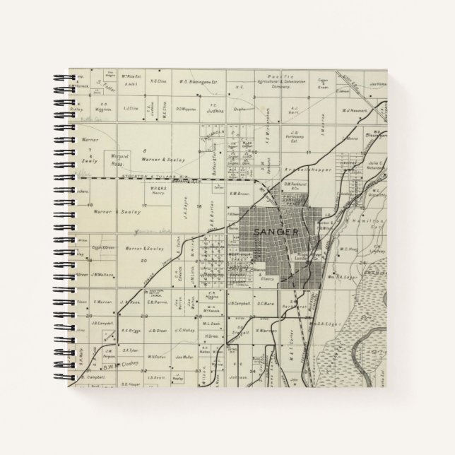 Cuaderno Sanger, California (Anverso)