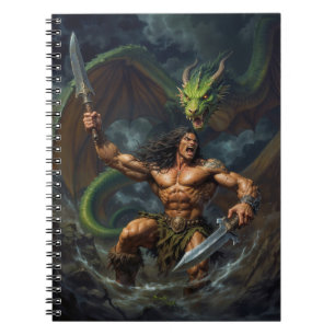 Cuaderno Sangre del Dragón Wyrm y Guerrero