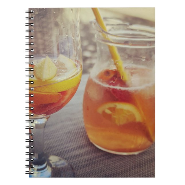 Cuaderno Sangría y Sol (Frente)