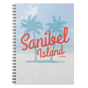 Cuaderno Sanibel Island Florida Gulf Coast Souvenir