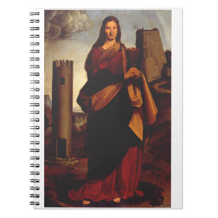 Cuaderno Santa Bárbara por Giovanni Antonio Boltraffio