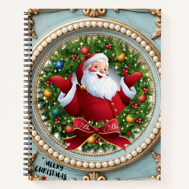Cuaderno Santa Christmas  (Anverso)