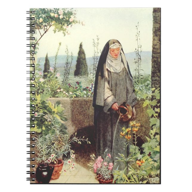 Cuaderno Santa Clara de Asís: Patrona de la Televisión (Frente)