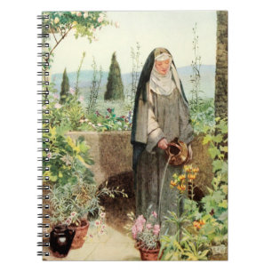 Cuaderno Santa Clara de Asís Regando Flores (M 065)