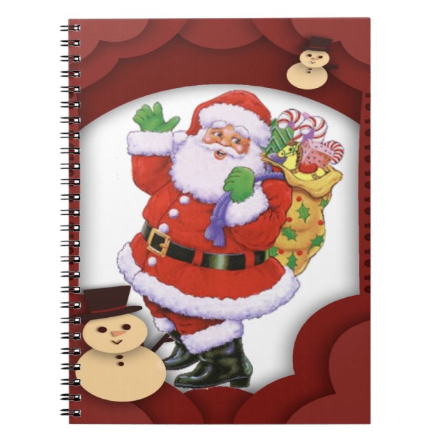 Cuaderno Santa Claus (Frente)