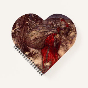 Cuaderno Santa Claus Arthur Rackham