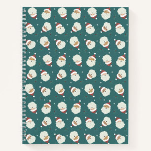 Cuaderno Santa Claus Feliz Navidad