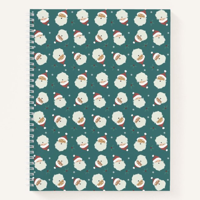 Cuaderno Santa Claus Feliz Navidad (Anverso)