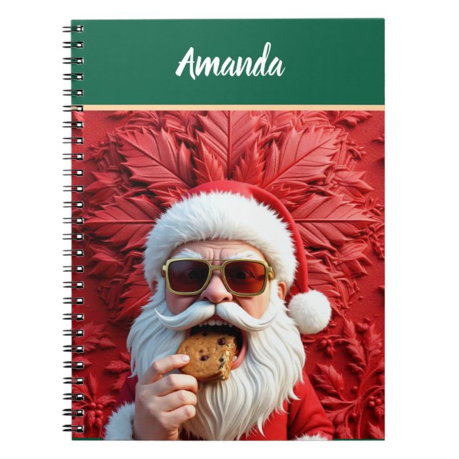 Cuaderno Santa Claus genial (Frente)