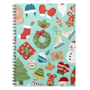 Cuaderno Santa Claus Navideño Tan Dulce Personalizado 