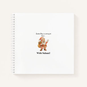 Cuaderno Santa Claus viene a la ciudad.. ¡Con Salami! 