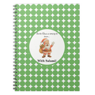 Cuaderno Santa Claus viene a la ciudad.. ¡Con Salami!