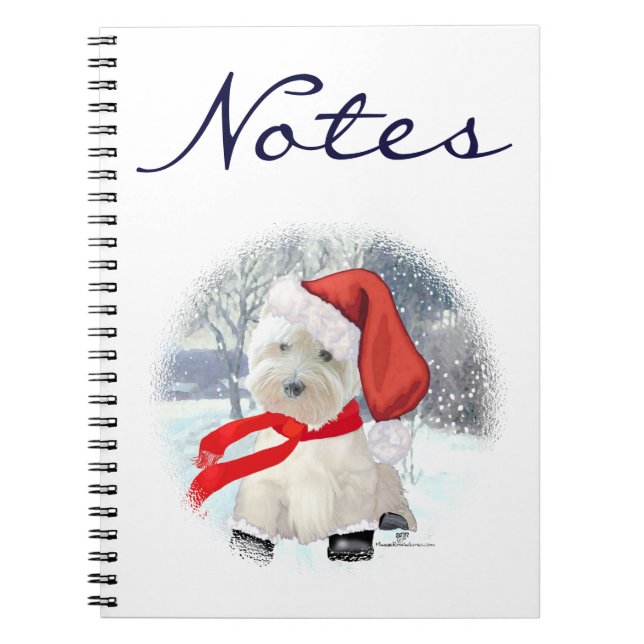Cuaderno Santa en Botas (Frente)
