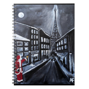 Cuaderno Santa en París Pintura de Alfred Fox