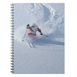 Cuaderno Santa Esquíando en Snowbird Ski Resort, Wasatch
