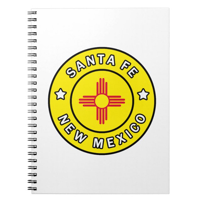 Cuaderno Santa Fe Nuevo México (Frente)