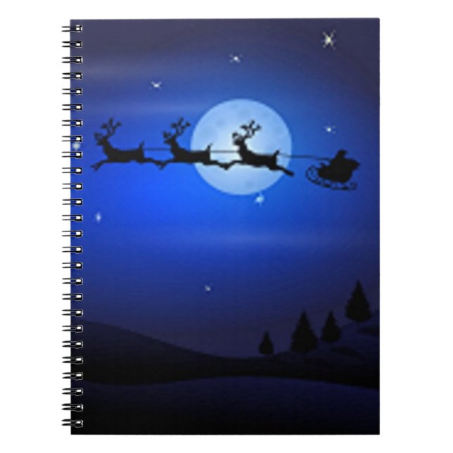 Cuaderno Santa Flys en la noche (Frente)