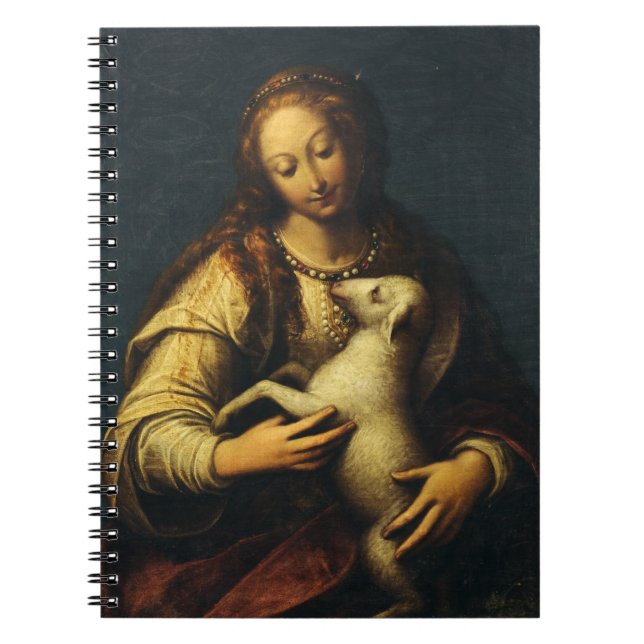 Cuaderno Santa Inés Pura Testigo de Cristo (Frente)