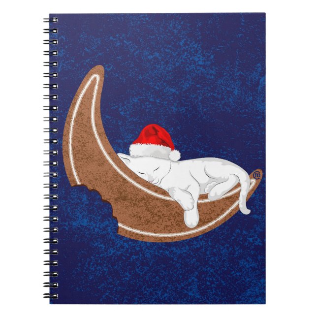 Cuaderno Santa Kitty y la Luna de Gingerbread (Frente)