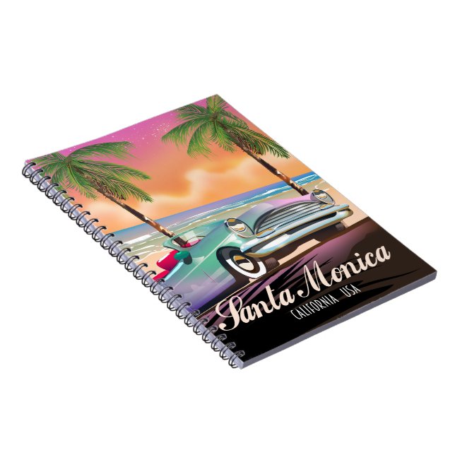 Cuaderno Santa Monica California USA (Lado Derecho)
