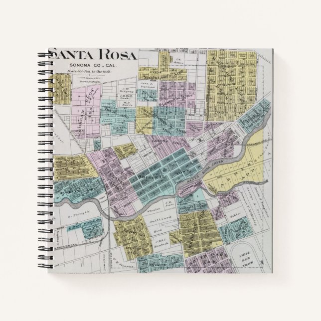 Cuaderno Santa Rosa, California 5 (Anverso)