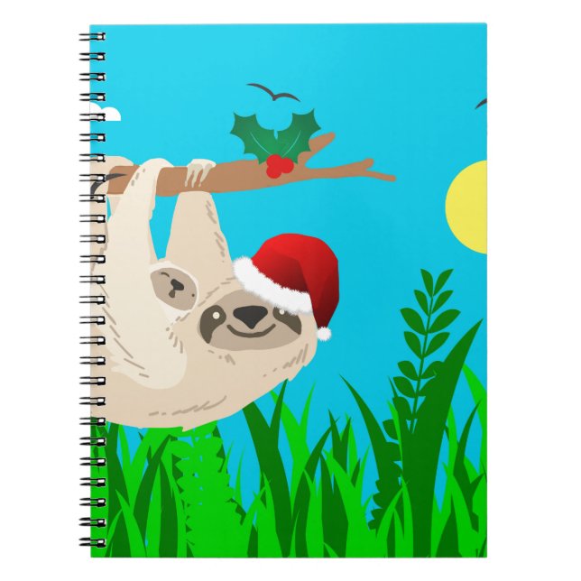 Cuaderno santa sloth (Frente)
