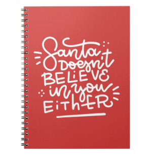 Cuaderno Santa tampoco cree en ti