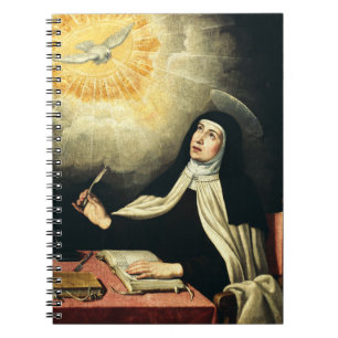 Cuaderno Santa Teresa de Ávila Mística del Fuego Arte