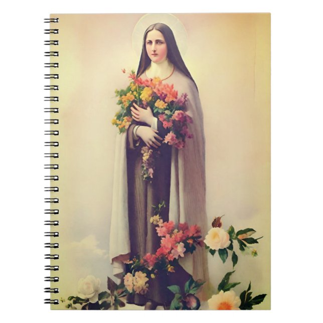 Cuaderno Santa Teresa de Lisieux Notebook (Frente)