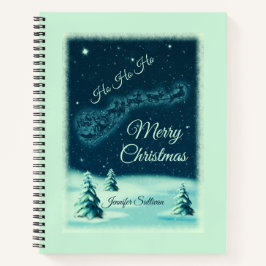 Cuaderno Santa y sus Navidades de renos