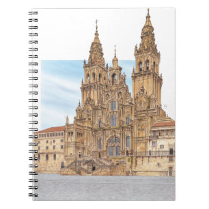Cuaderno Santiago de Compostela. Façade occidental. España