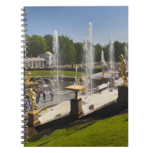Cuaderno Santiago de Petersburgo, fuentes de la Gran Cascad