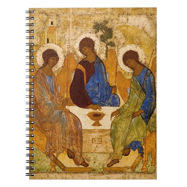 Cuaderno Santísima Trinidad por Andrey Rublev (Frente)