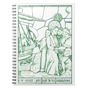 Cuaderno Santo Armel Hombre santo de Bretaña