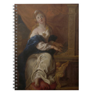 Cuaderno Santo Cecilia el c.1700 (aceite en el papel)