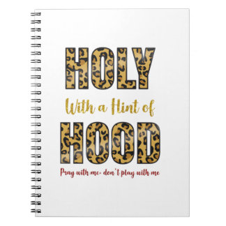 Cuaderno Santo con un toque de rezo de sangre conmigo