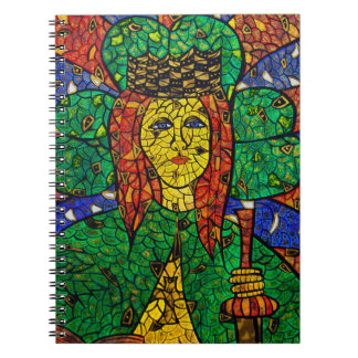 Cuaderno Santo patrón de St Dymphna de la depresión y de la