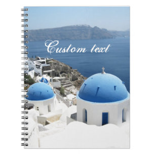 Cuaderno Santorini Grecia