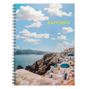 Cuaderno Santorini, Grecia Beach House