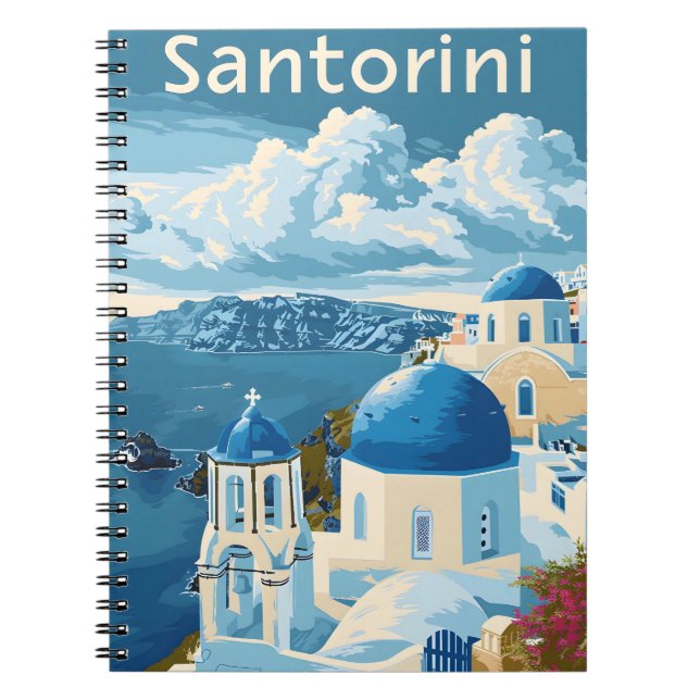 Cuaderno Santorini Travel (Frente)