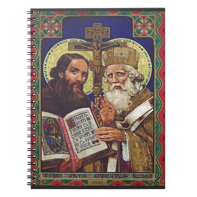 Cuaderno Santos Cirilo y Metodio Apóstoles de los Eslavos (Frente)