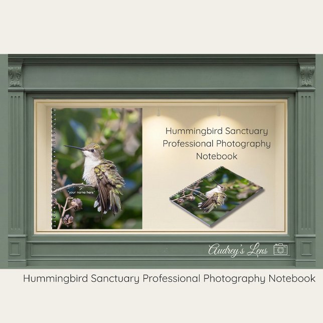 Cuaderno Santuario de Colibríes Fotografía Profesional  (Subido por el creador)