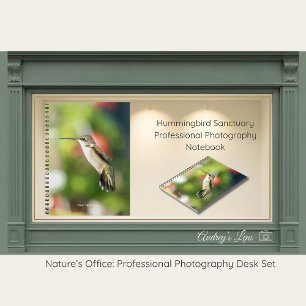 Cuaderno Santuario de Colibríes Fotografía Profesional 