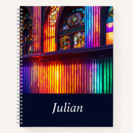 Cuaderno Santuario | Esbozo de arte de la iglesia arcoiris