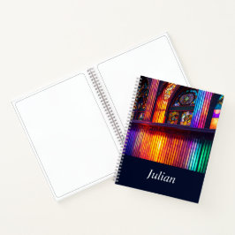 Cuaderno Santuario | Esbozo de arte de la iglesia arcoiris