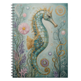 Cuaderno Santuario Shimmering Seahorse